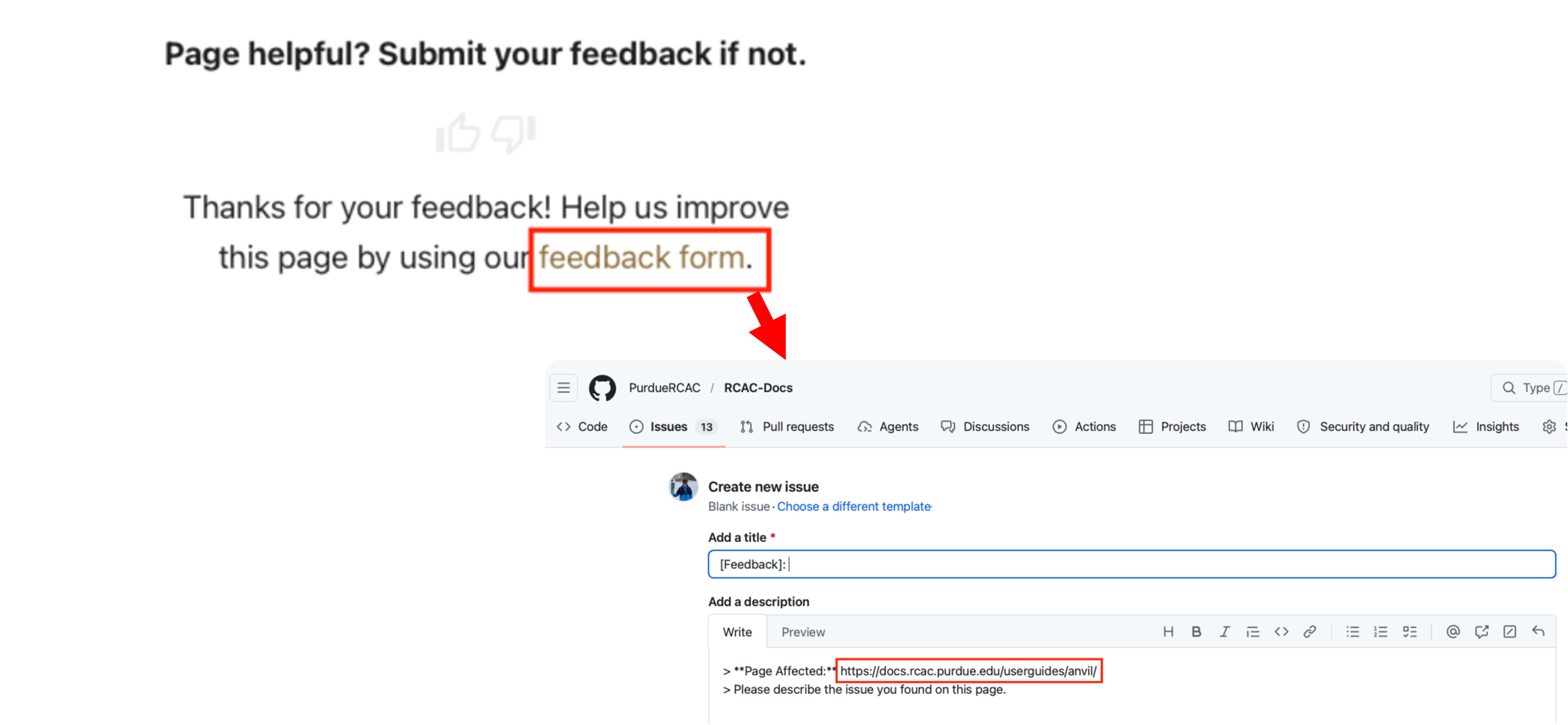 Feedback