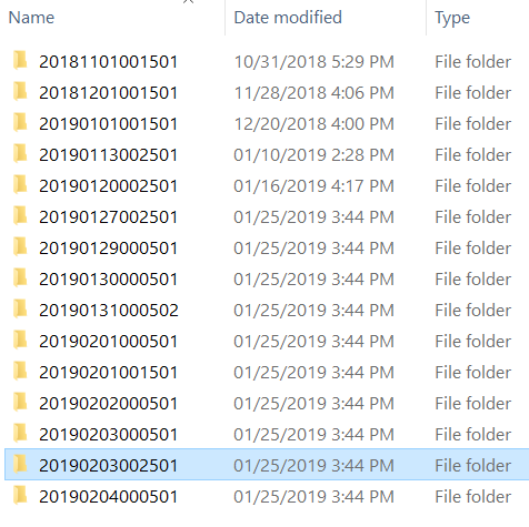 Depot Snapshots in SMB