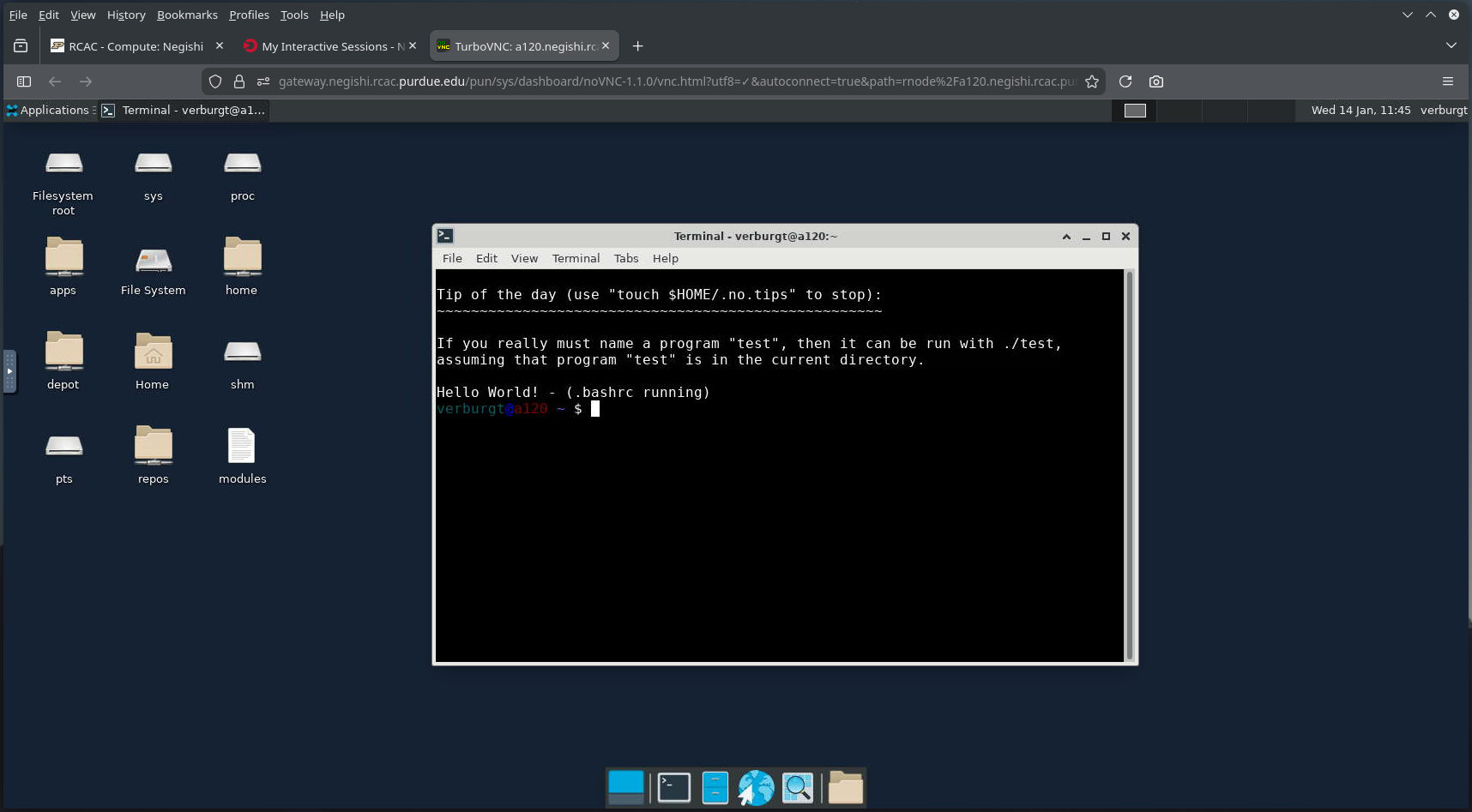 Open OnDemand Desktop